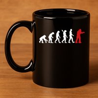 Fire Fighter Hero Rescue Cool Firefighter Evolution Great Gift 11oz C Handle Ceramic Mug