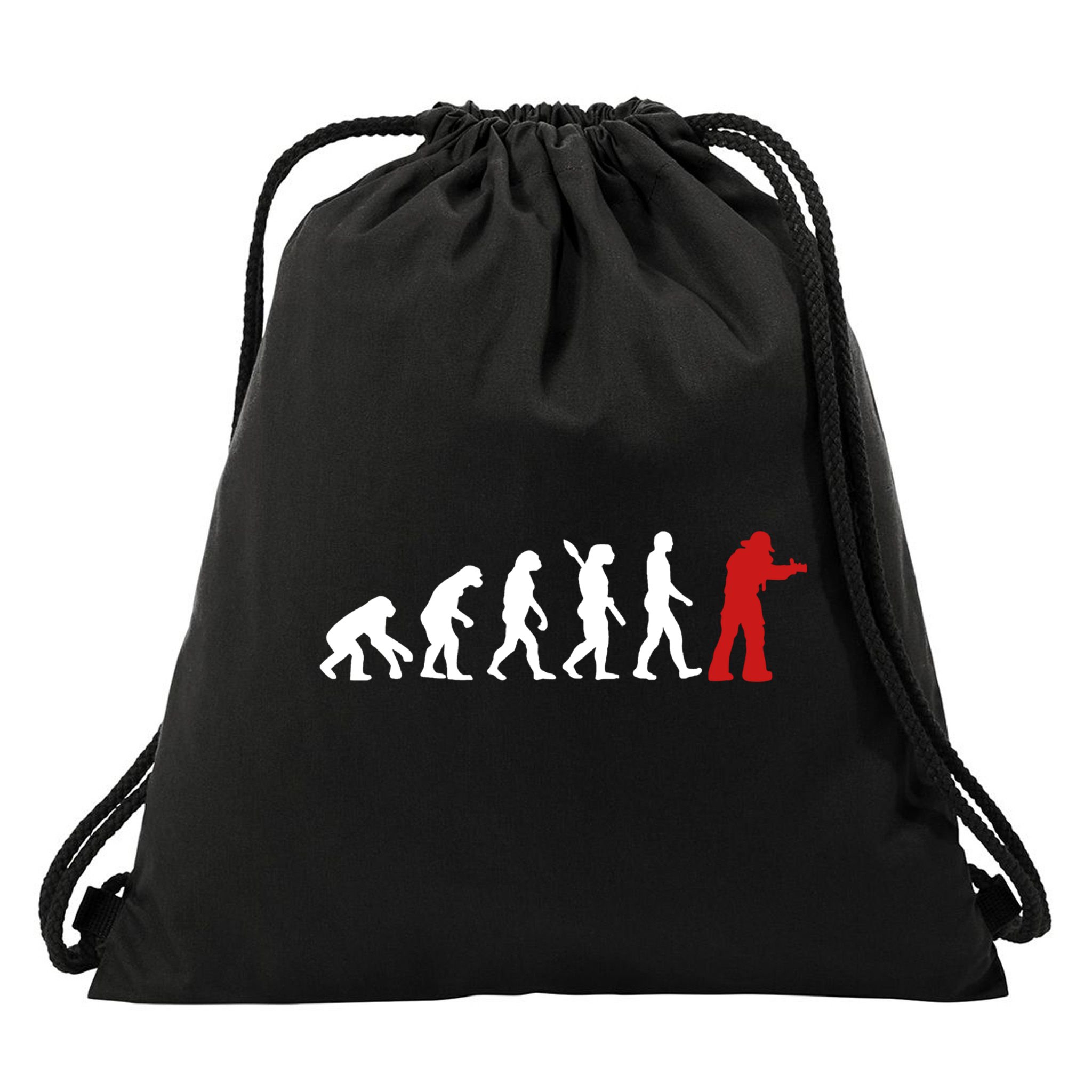 Fire Fighter Hero Rescue Cool Firefighter Evolution Great Gift Drawstring Bag
