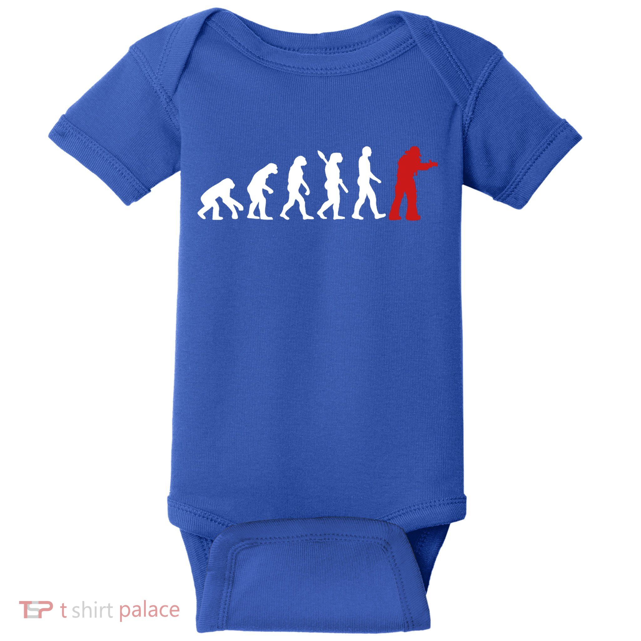 Fire Fighter Hero Rescue Cool Firefighter Evolution Great Gift Baby Bodysuit
