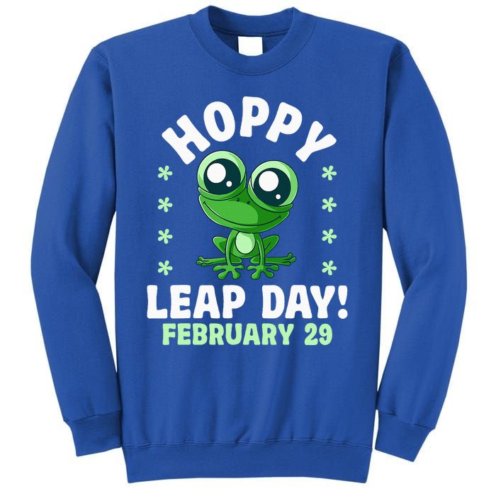 Funny Frog Hoppy Leap Day February 29 Birthday Leap Year Sweatshirt