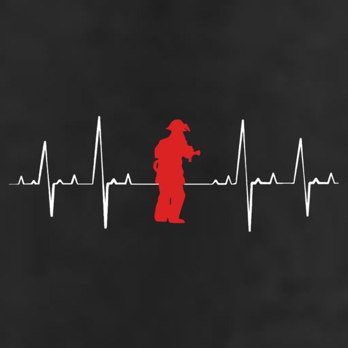 Fire Fighter Hero Rescue Cool Firefighter Heartbeat Gift Cool Comfort Performance Bucket Hat