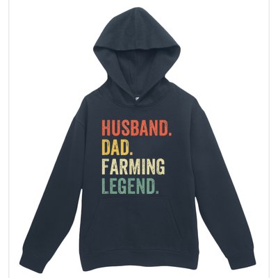 Funny Farmer Husband Dad Farming Legend Vintage Urban Pullover Hoodie