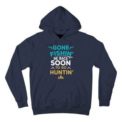 Funny Fishing Hunter Hunting Fisherman Gift Tall Hoodie