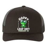 Funny Frog Hoppy Leap Day February 29 Birthday Leap Year Yupoong Adult 5-Panel Trucker Hat