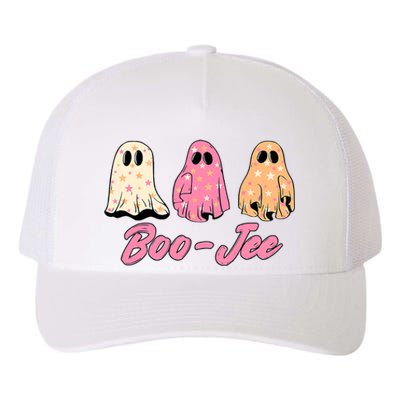 Funny Fall Halloween Ghost Boujee Boo Jee Spooky Season Cute Yupoong Adult 5-Panel Trucker Hat