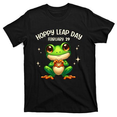 Funny Frog Hoppy Leap Day February 29 Hoppy Leap Day T-Shirt