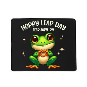 Funny Frog Hoppy Leap Day February 29 Hoppy Leap Day Mousepad