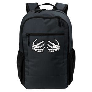 Funny Funny Halloween Touchy Chest Skeleton Hands Human Skeleton Daily Commute Backpack