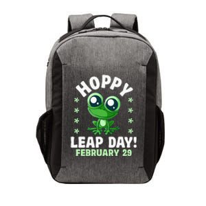 Funny Frog Hoppy Leap Day February 29 Birthday Leap Year Vector Backpack