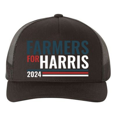 Farmers For Harris 2024 Yupoong Adult 5-Panel Trucker Hat