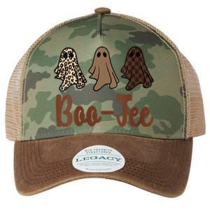 Funny Fall Halloween Ghost Boujee Boo Jee Spooky Season Cute Legacy Tie Dye Trucker Hat