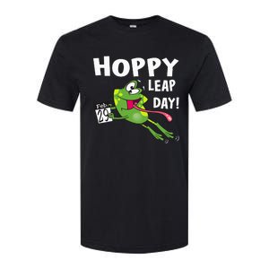 Funny Frog Hoppy Leap Day February 29 Leap Year Birthday Softstyle CVC T-Shirt