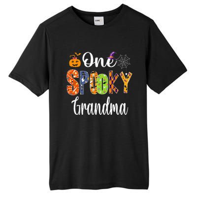 Funny Family Halloween Matching One Spooky Grandma Tall Fusion ChromaSoft Performance T-Shirt