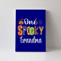 Funny Family Halloween Matching One Spooky Grandma Canvas