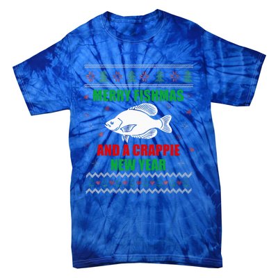 Funny Fishmas Holiday Sweater Festive Fishing Gift Tie-Dye T-Shirt