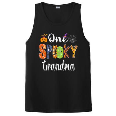 Funny Family Halloween Matching One Spooky Grandma PosiCharge Competitor Tank