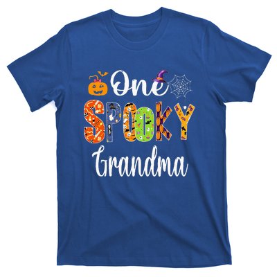 Funny Family Halloween Matching One Spooky Grandma T-Shirt