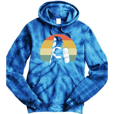 Fire Fighter Hero Dedicated Worker Gift Tie Dye Hoodie