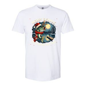 Funny Fishing Holiday Merry Fishmas And A Crappie New Year Gift Softstyle CVC T-Shirt