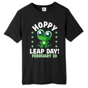 Funny Frog Hoppy Leap Day February 29 Birthday Leap Year Tall Fusion ChromaSoft Performance T-Shirt