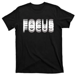 Funny Focus Humor Funny Graphic T-Shirt