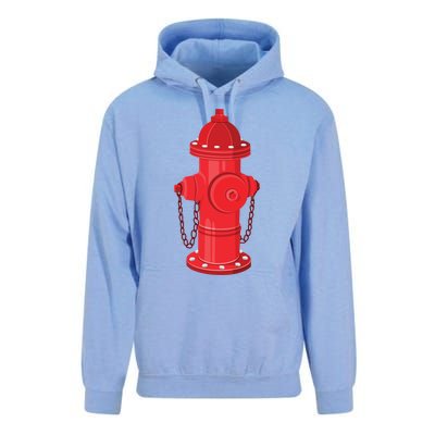 Firefighter Fire Hydrant Firetruck Dog Water Hose Fireman Gift Unisex Surf Hoodie