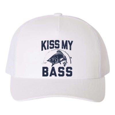 Funny Fishing Heartbeat Cool Fish Fisherman Gift Yupoong Adult 5-Panel Trucker Hat