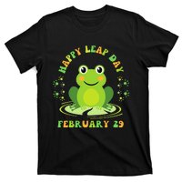 Funny Frog Hoppy Leap Day February 29 Birthday T-Shirt