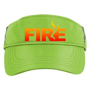 Funny Fire Halloween Costume Family Matching Adult Drive Performance Visor