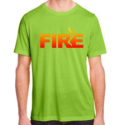 Funny Fire Halloween Costume Family Matching Adult ChromaSoft Performance T-Shirt