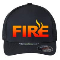 Funny Fire Halloween Costume Family Matching Flexfit Unipanel Trucker Cap