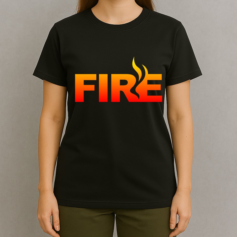 Funny Fire Halloween Costume Family Matching T-Shirt
