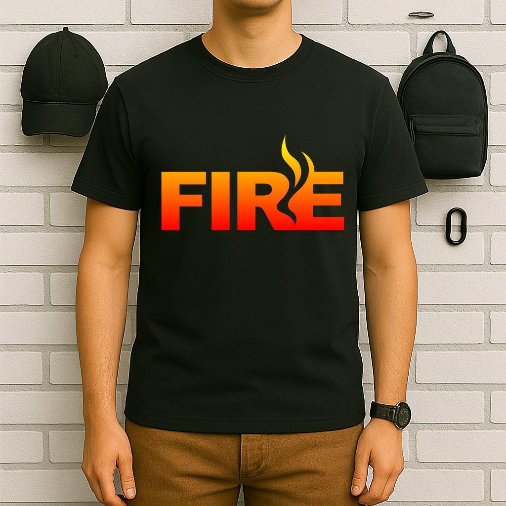 Funny Fire Halloween Costume Family Matching T-Shirt