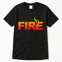 Funny Fire Halloween Costume Family Matching Tall T-Shirt