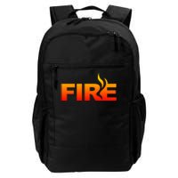 Funny Fire Halloween Costume Family Matching Daily Commute Backpack