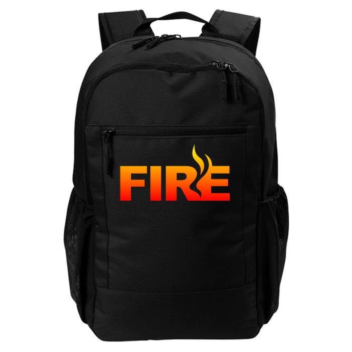 Funny Fire Halloween Costume Family Matching Daily Commute Backpack