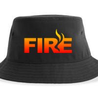 Funny Fire Halloween Costume Family Matching Sustainable Bucket Hat