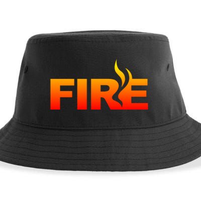 Funny Fire Halloween Costume Family Matching Sustainable Bucket Hat