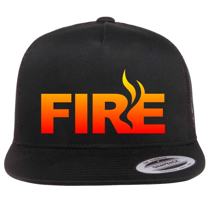 Funny Fire Halloween Costume Family Matching Flatbill Hat