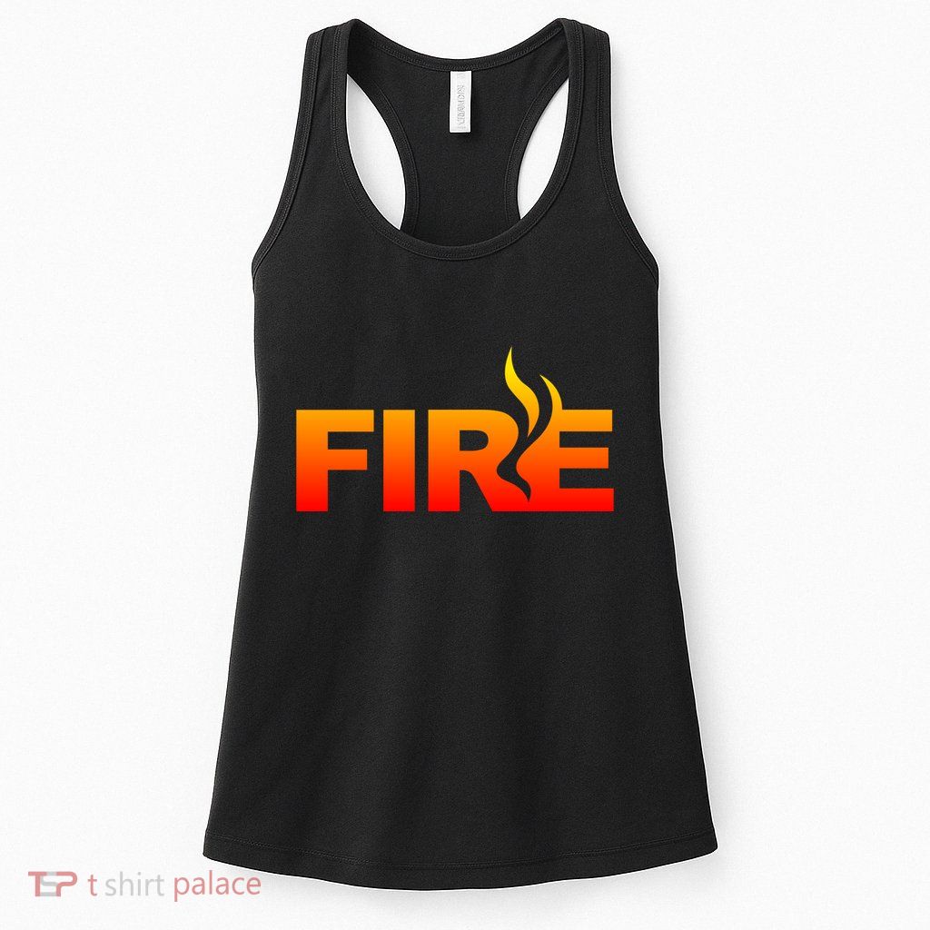 Funny Fire Halloween Costume Family Matching Womens Tank Top