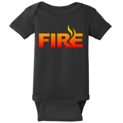 Funny Fire Halloween Costume Family Matching Baby Bodysuit