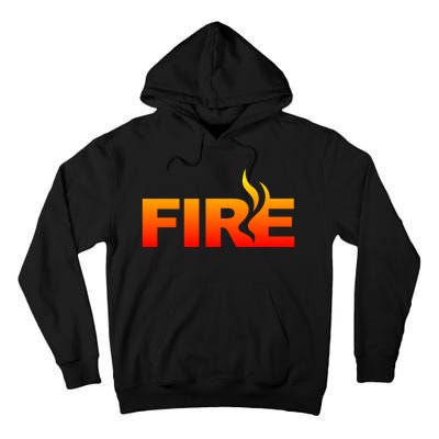 Funny Fire Halloween Costume Family Matching Tall Hoodie