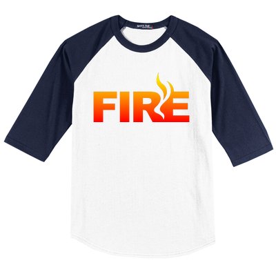 Funny Fire Halloween Costume Family Matching Baseball Sleeve Shirt