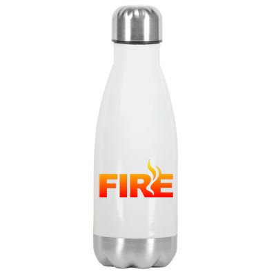 Funny Fire Halloween Costume Family Matching Stainless Steel Insulated Water Bottle