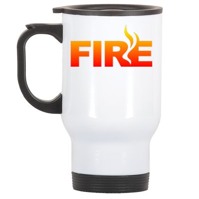 Funny Fire Halloween Costume Family Matching Stainless Steel Travel Mug