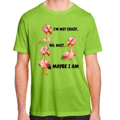 Funny Flamingo Humor Adult ChromaSoft Performance T-Shirt