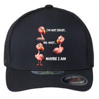 Funny Flamingo Humor Flexfit Unipanel Trucker Cap