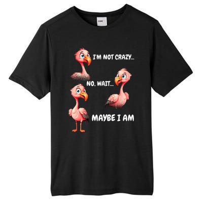 Funny Flamingo Humor Tall Fusion ChromaSoft Performance T-Shirt