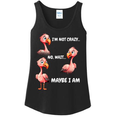 Funny Flamingo Humor Ladies Essential Tank