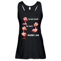 Funny Flamingo Humor Ladies Essential Flowy Tank